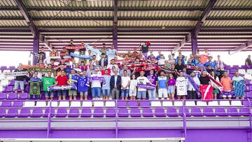 El Real Valladolid cuenta con cerca de 70 convenios de cantera