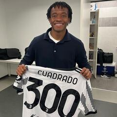 Juan Guillermo Cuadrado: “300 partidos de un sueño cumplido”