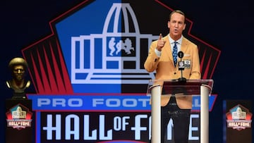 Manning fue electo al Salón de la Fama en su primer año de elegibilidad y durante su ceremonia de inducción dio un emotivo discurso.