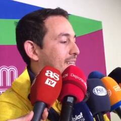 Wilson Molina:" Estoy feliz de ayudar en el proceso"