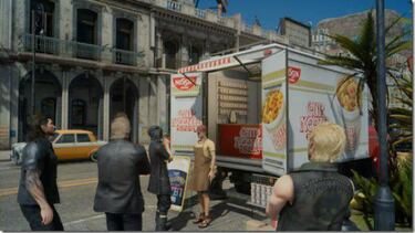 [TGS16] El ramen invade Final Fantasy XV