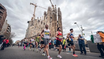 Maratón de Barcelona.