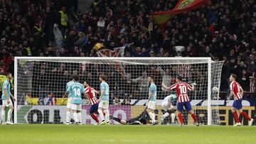 1-0. Álvaro Morata marcó el primer gol.