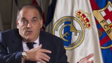 Javier Tebas: “Soy del Madrid, si no lo dijera sería un hipócrita”