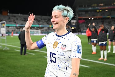 ?Por qu Megan Rapinoe se ti?e el pelo de rosa y azul?