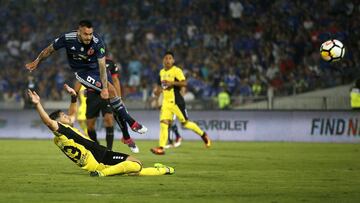 La U gole&oacute; a San Luis en el Nacional.