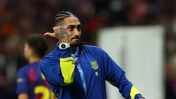 The Barcelona player was livid after his side was knocked out of the Champions League by Atlético Madrid.