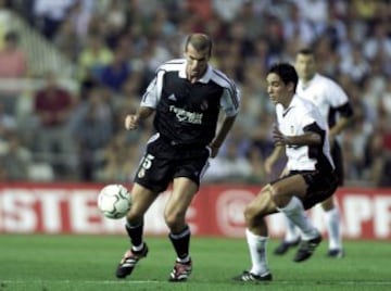 Zidane con Vicente. 