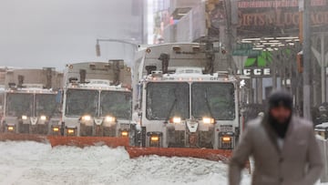 La tormenta invernal ‘Fern’ continuará hasta el lunes. Te compartimos el pronóstico del tiempo para el resto de la semana en EE.UU.