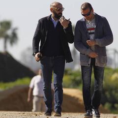 Monchi, de Londres... al entrenamiento del Sevilla