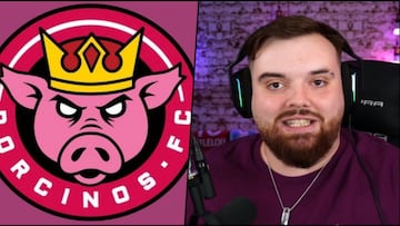 ibai porcinos fc fichaje kings league ronaldinho shevchenko pirlo joaquín betis kings league ibai llanos spursito gerard romero pique