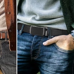 Este novedoso cinturón con hebilla automática no tiene agujeros