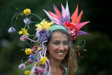 Sombreros imposibles y mucho glamour en Ascot