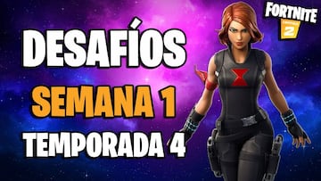 Fortnite Temporada 4: todos los desaf&iacute;os de la Semana 1, c&oacute;mo completarlos