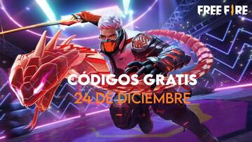 Free Fire | Códigos de hoy sábado 24 de diciembre de 2022: recompensas gratis