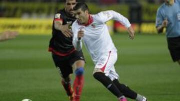 EXPERTO. Reyes ya logró el pase a una final europea jugando con el Atlético de Madrid.