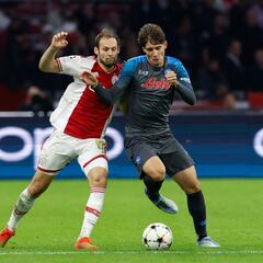 El Ajax rechazó intercambiar camisetas con el Nápoles