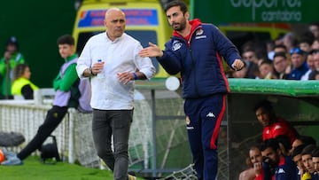 Óscar Gilsanz valoró el partido del Deportivo ante el Racing.
