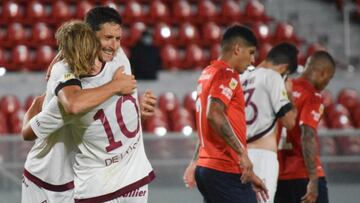 Lanús se crece en Avellaneda y derrota al Rojo en el debut de Julio Falcioni en el banco