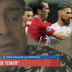 Maradona: "Sergio Ramos no es un crack, un crack es Godín"