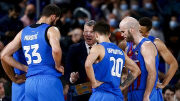 El entrenador del Barcelona, Sarunas Jasikevicius, habl&oacute; en la previa del partido de la Euroliga que disputar&aacute; el equipo azulgrana en casa del Alba Berl&iacute;n.