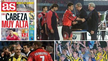 Portada del diario As en la final de la Recopa de Europa 1999.