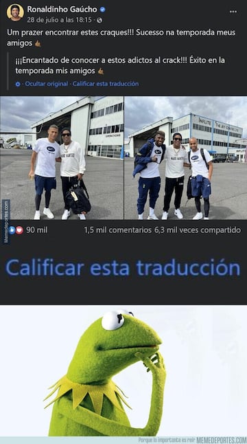 Los mejores memes de la semana deportiva