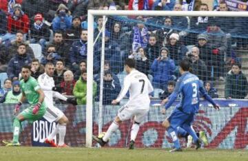 Gol 0-1 de Cristiano Ronaldo a pase de Karim Benzema