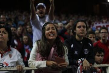 Sevilla-Barcelona en imágenes