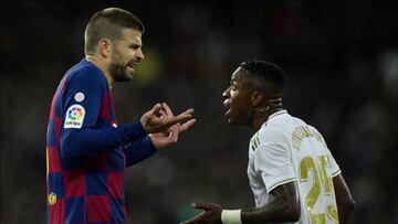 Piqu¨¦ se rinde al Madrid