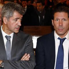 Gil Marín se reunió con Simeone: "Alargaremos este ciclo"