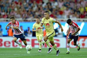 Andrés Andrade jugando al contragolpe.