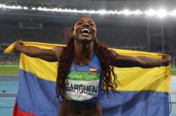 Caterine Ibargüen logra medalla de oro en Salto Triple