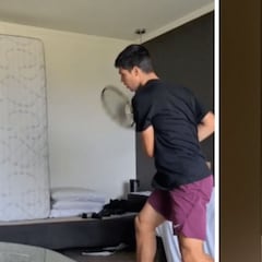 La cuarentena de los tenistas en Australia: de ratas en la habitación a un colchón como rival