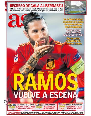 Las portadas de AS de enero