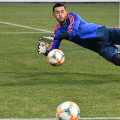 Números dan a Camilo Vargas como arquero en Copa América