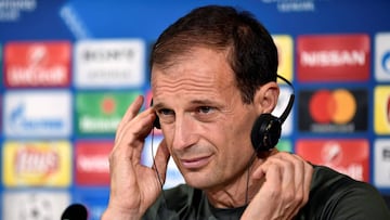 Allegri: "No me parece justo decir que Juventus es favorito"