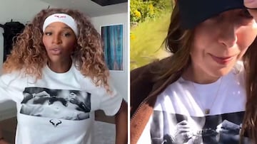 Esto es Rafa Nadal: vean el homenaje de dos leyendas como Sharapova y Serena Williams para despedirle
