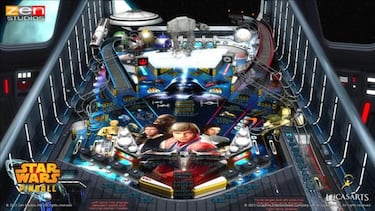 Star Wars se queda en un pinball para Wii U