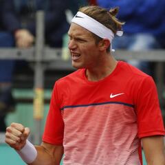 Jarry: "Por momentos jugué al mismo nivel que Pospisil"