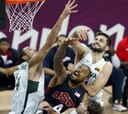 El sprint de LeBron James redime a EE UU frente a Lituania