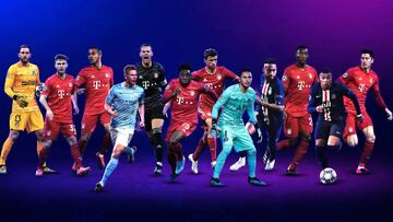 Estos son los nominados para los premios por posición de la Champions League