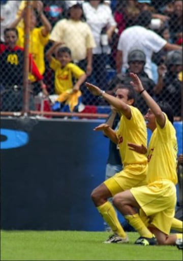 10 festejos de Cuauhtémoc Blanco con el América