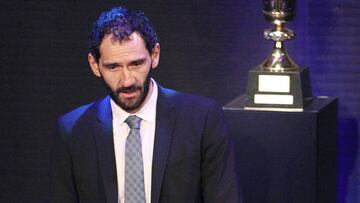Jorge Garbajosa, presidente de la Federación Española de Baloncesto.