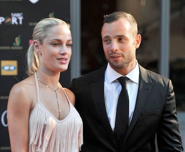 Oscar Pistorius y Reeva Steenkamp.