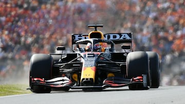 Max Verstappen (Red Bull RB16B). Zandvoort, Pa&iacute;ses Bajos. F1 2021.