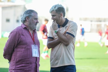 Iván Alejo y Manuel Vizcaíno en Sanlúcar en el Triangular Sanlúcar Gastronómica.