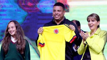Ronaldo 'o Fenomeno' elogia a los cracks del fútbol colombiano