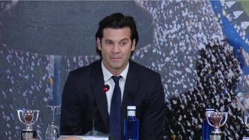 La humildad de Solari para definir la leyenda del Real Madrid