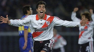 El delantero anotó 19 goles en la Libertadores con las camisetas de Nacional y la de River Plate